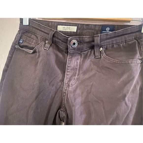 AG Adriano Goldschmied Women’s Jeans Regular Fit The Stilt Cigarette Leg Sz 25R - Picture 5 of 6